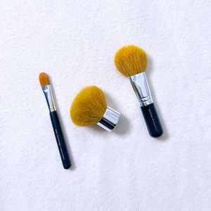 bareMinerals Full Coverage Kabuki Flawless Face Max Concealer Brush Set 3pc